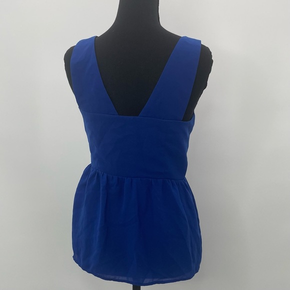 Zara Basics Royal Blue shirt - Picture 3 of 5